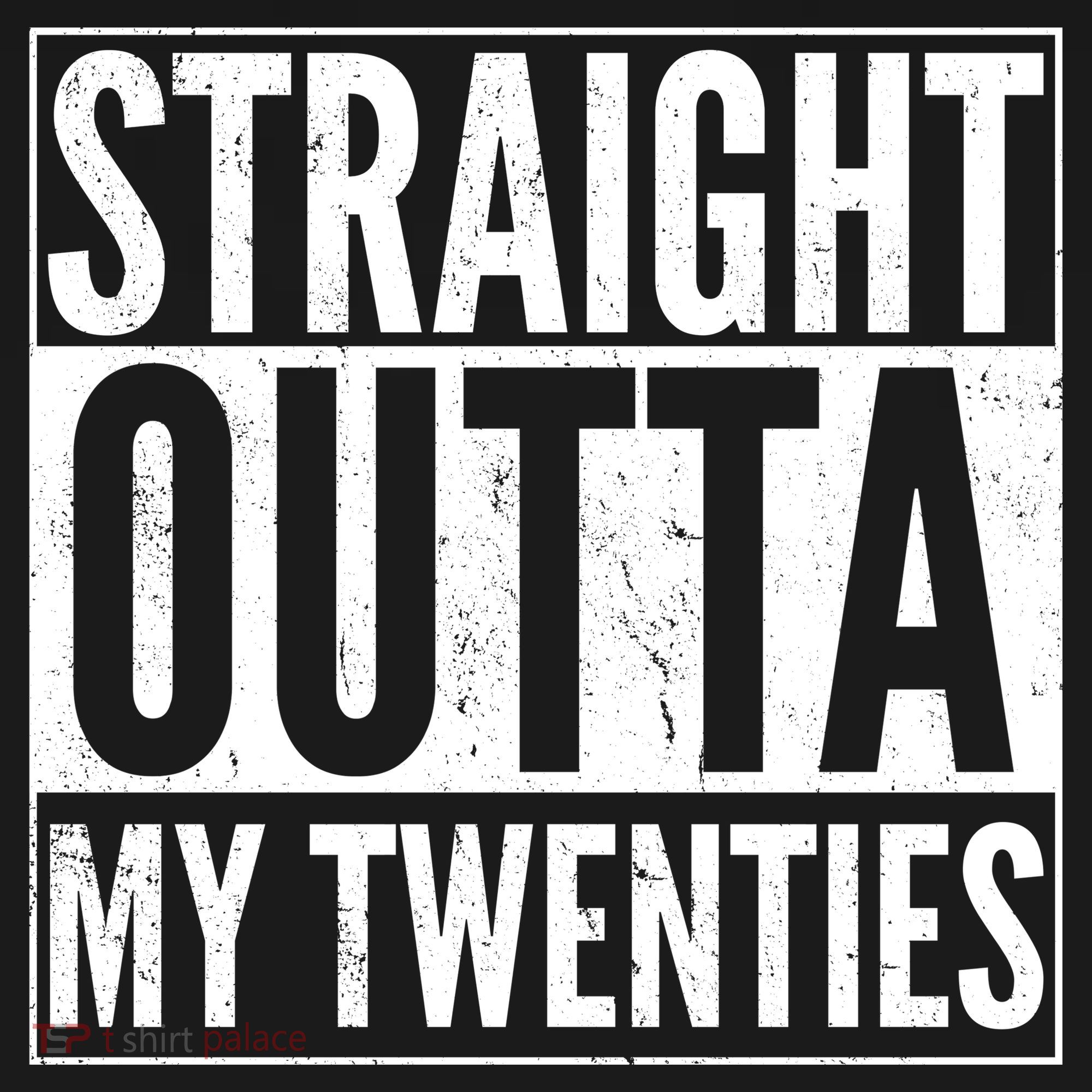 Funny 20th Birthday Straight Outta My Twenties Women's Hoodie