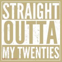 Funny 20th Birthday Straight Outta My Twenties Kids T-Shirt thumb 2