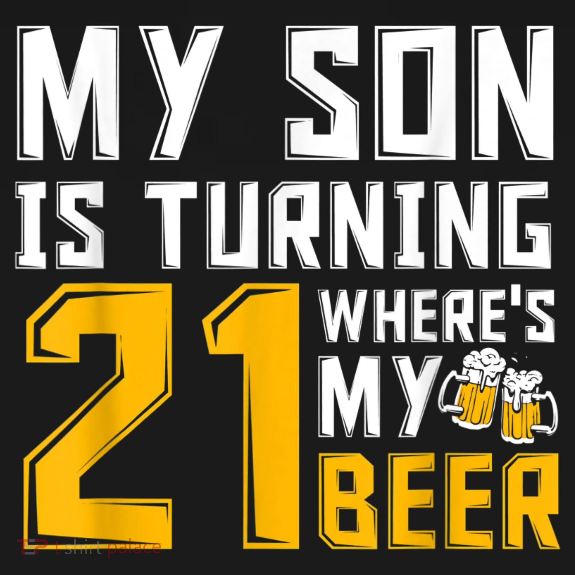Funny 21st Birthday 21 Year Old Son Dad Mom Family Birthday Women's Tank Top