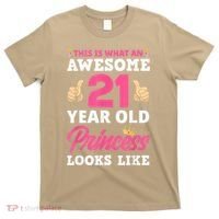 Funny 21st Birthday Women Funny 21 Years Old Birthday Girls T-Shirt thumb 0