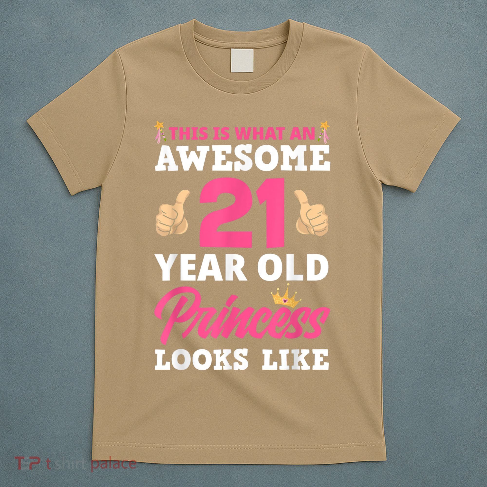 Funny 21st Birthday Women Funny 21 Years Old Birthday Girls T-Shirt