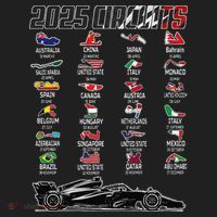 Formula 2025 Circuits Formula 2025 Schedule Race Car Formula Tumbler thumb 3
