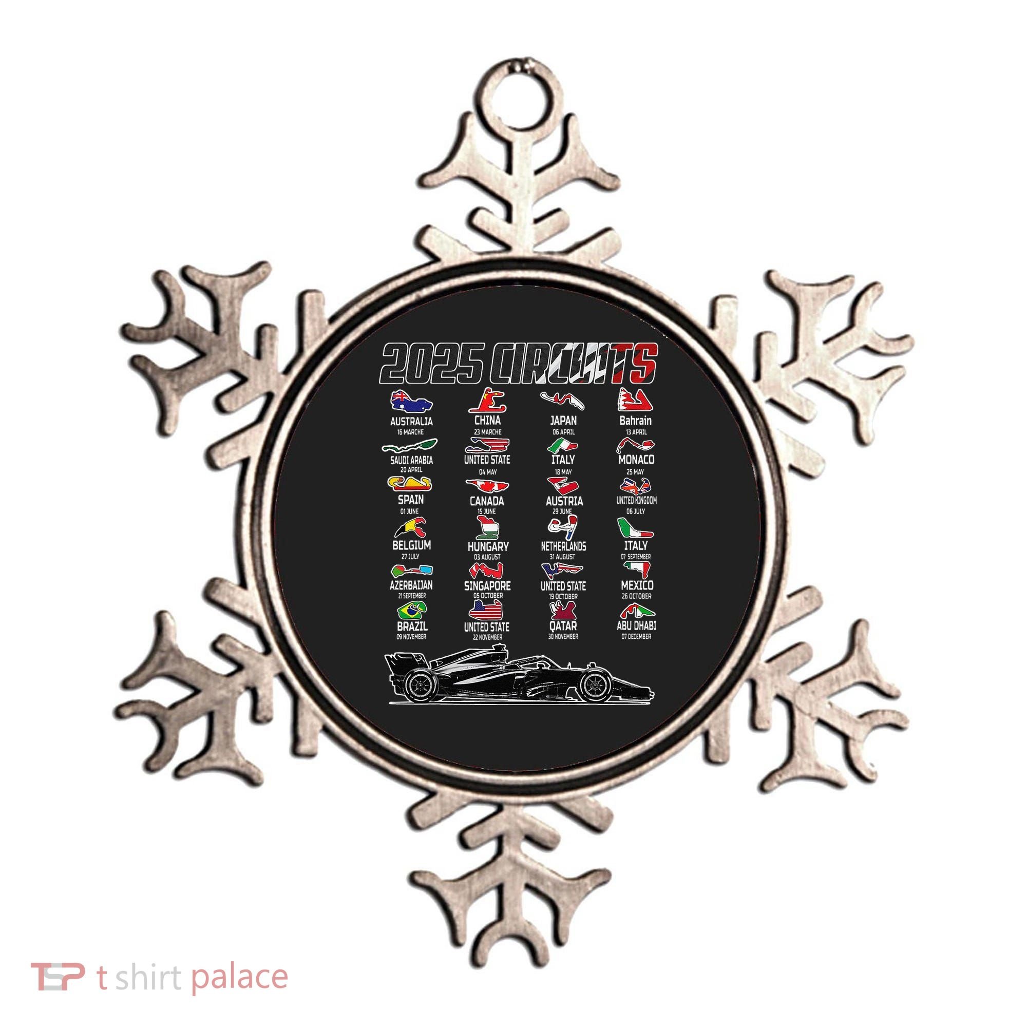 Formula 2025 Circuits Formula 2025 Schedule Race Car Formula Ornament