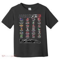 Formula 2025 Circuits Formula 2025 Schedule Race Car Formula Toddler T-Shirt thumb 0