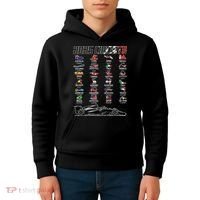 Formula 2025 Circuits Formula 2025 Schedule Race Car Formula Kids Hoodie thumb 4