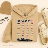 Formula 2025 Circuits Formula 2025 Schedule Race Car Formula Hoodie thumb 4