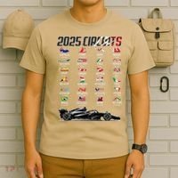 Formula 2025 Circuits Formula 2025 Schedule Race Car Formula T-Shirt thumb 6