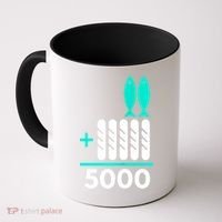 Funny 2 Fish +5 Loaves = 5000/5 Loaves And 2 Fish Gift Coffee Mug thumb 0