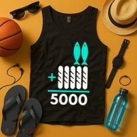Funny 2 Fish +5 Loaves = 5000/5 Loaves And 2 Fish Gift Tank Top thumb 4