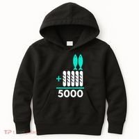Funny 2 Fish +5 Loaves = 5000/5 Loaves And 2 Fish Gift Kids Hoodie thumb 0