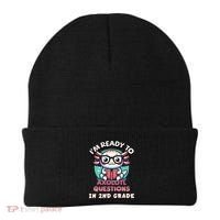 Funny 2nd Grade IM Ready To Axolotl Questions In 2nd Grade Beanie thumb 0
