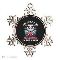 Funny 2nd Grade IM Ready To Axolotl Questions In 2nd Grade Gift Ornament thumb 0