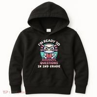 Funny 2nd Grade IM Ready To Axolotl Questions In 2nd Grade Gift Kids Hoodie thumb 0