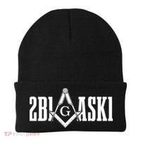 Freemason 2B1ASK1 Mason Masonic Square & Compass Beanie thumb 0