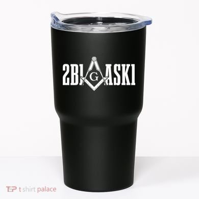 Freemason 2B1ASK1 Mason Masonic Square & Compass Tumbler