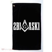 Freemason 2B1ASK1 Mason Masonic Square & Compass Golf Towel thumb 0