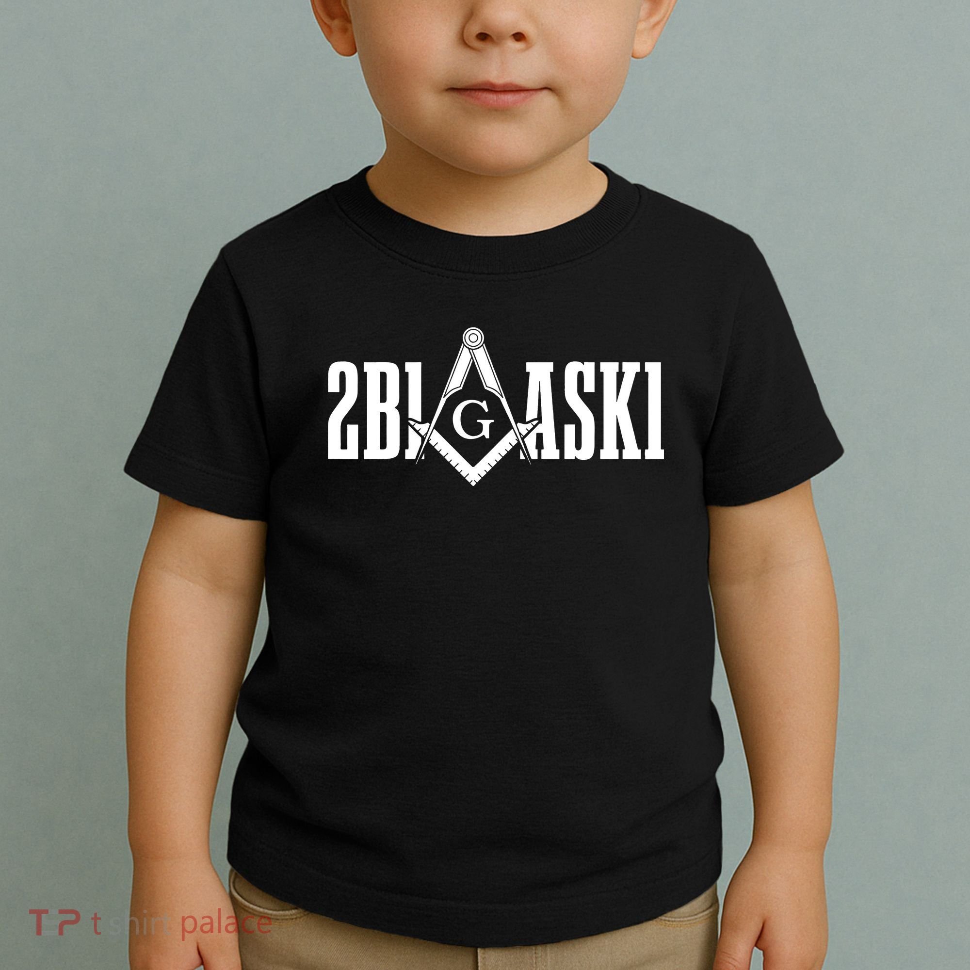 Freemason 2B1ASK1 Mason Masonic Square & Compass Toddler T-Shirt