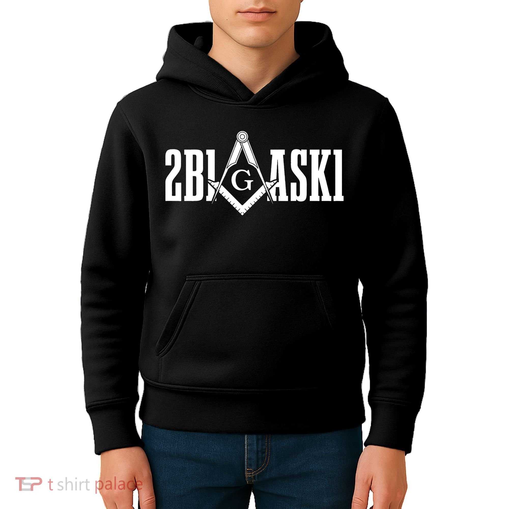 Freemason 2B1ASK1 Mason Masonic Square & Compass Kids Hoodie