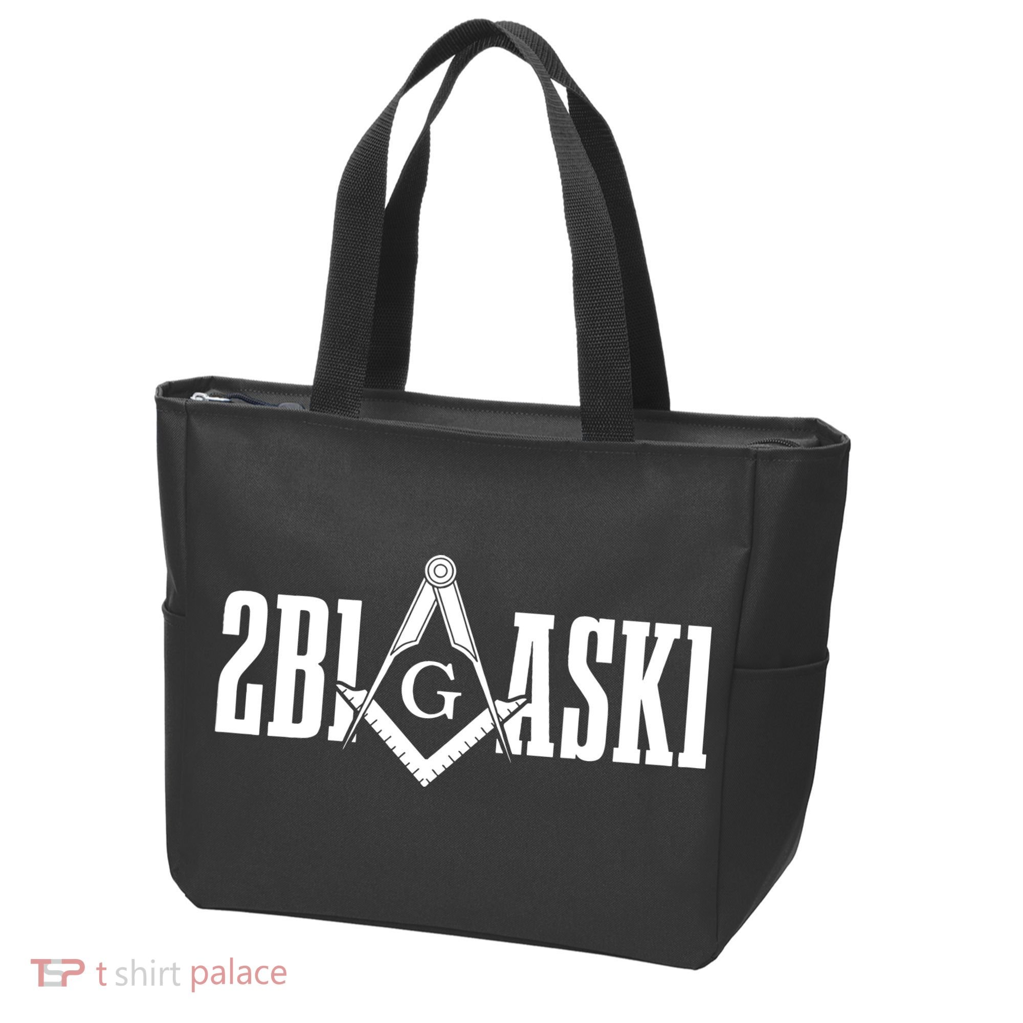 Freemason 2B1ASK1 Mason Masonic Square & Compass Tote Bag