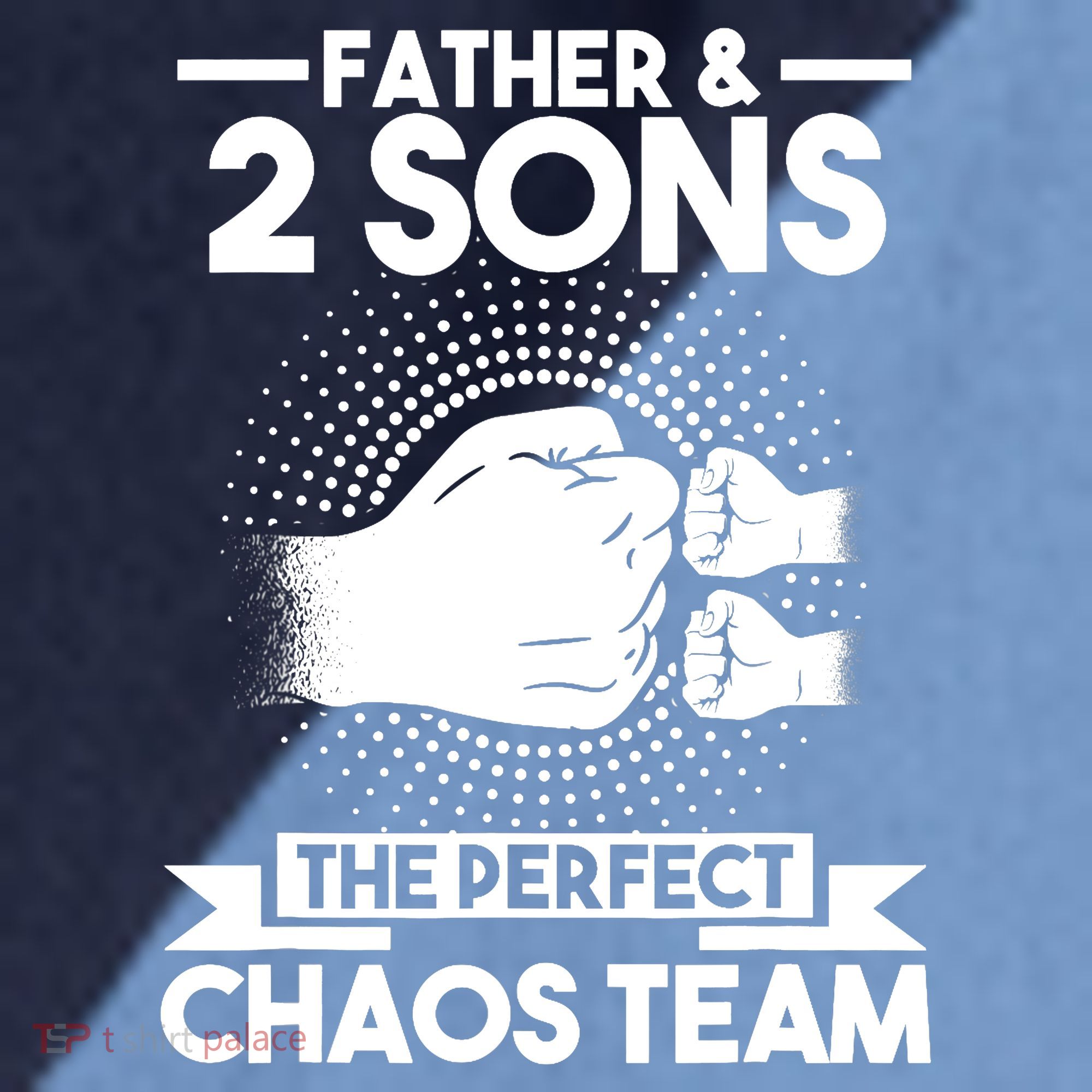 Father & 2 Sons The perfect chaos team Father Raglan Baseball Sleeve Shirt