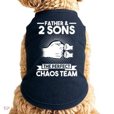 Father & 2 Sons The perfect chaos team Father Doggie Tank