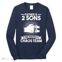 Father & 2 Sons The perfect chaos team Father Long Sleeve Shirt thumb 0