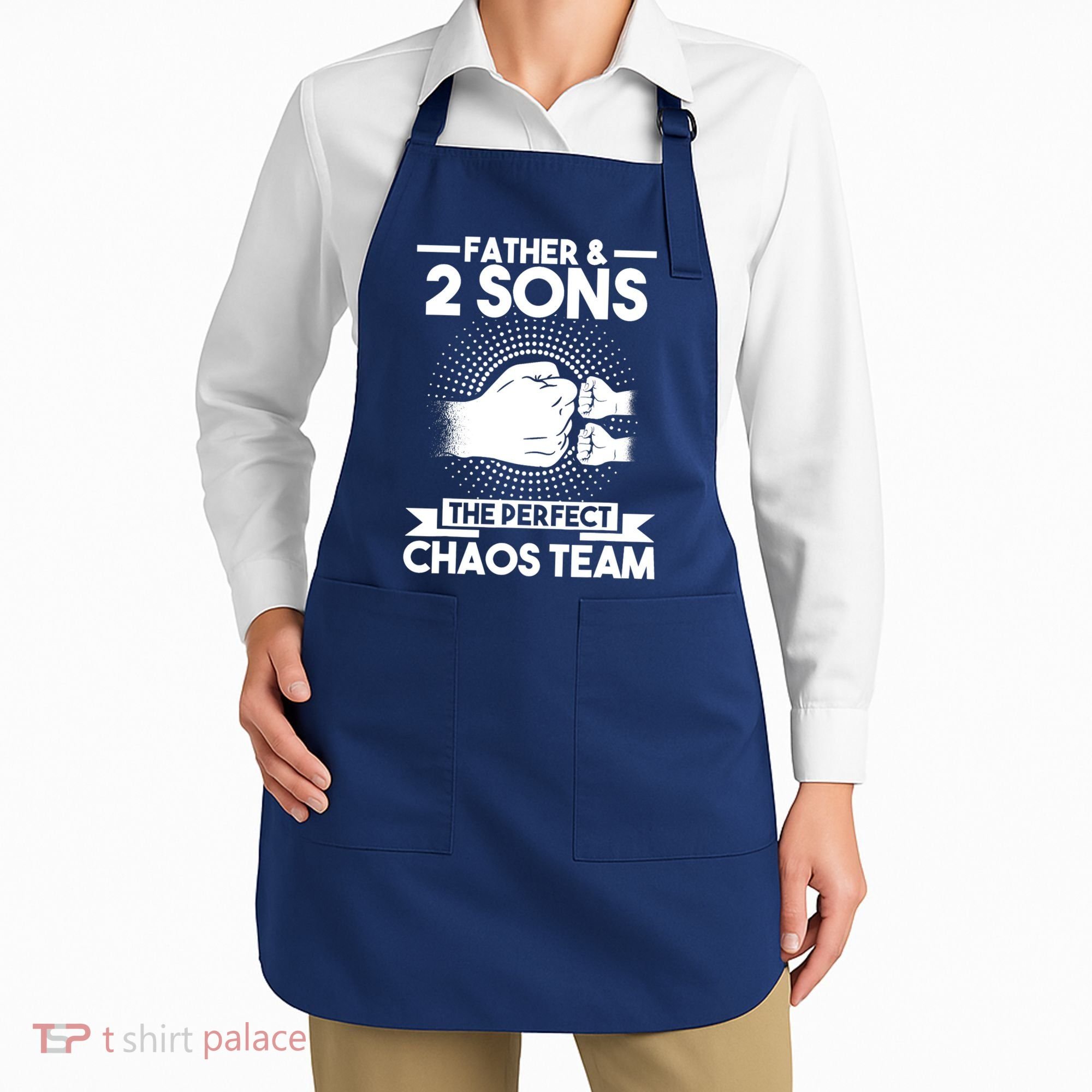 Father & 2 Sons The perfect chaos team Father Apron