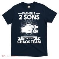 Father & 2 Sons The perfect chaos team Father T-Shirt thumb 0