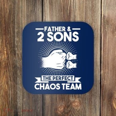 Father & 2 Sons The perfect chaos team Father Coaster