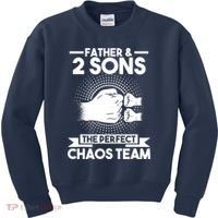 Father & 2 Sons The perfect chaos team Father Kids Sweatshirt thumb 0