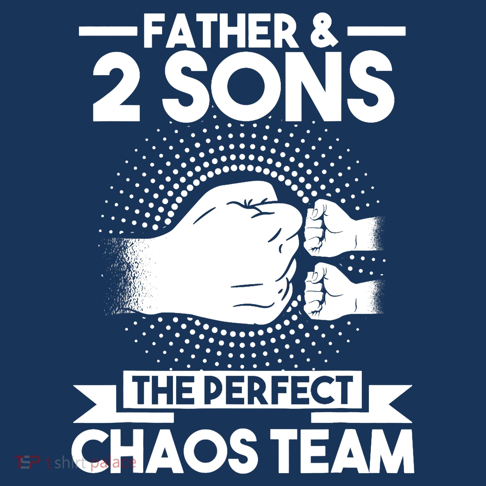 Father & 2 Sons The perfect chaos team Father Kids Sweatshirt