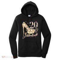 Fabulous & 20 Sparkly Heel 20th Birthday Women's Hoodie thumb 0