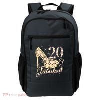 Fabulous & 20 Sparkly Heel 20th Birthday Backpack thumb 0