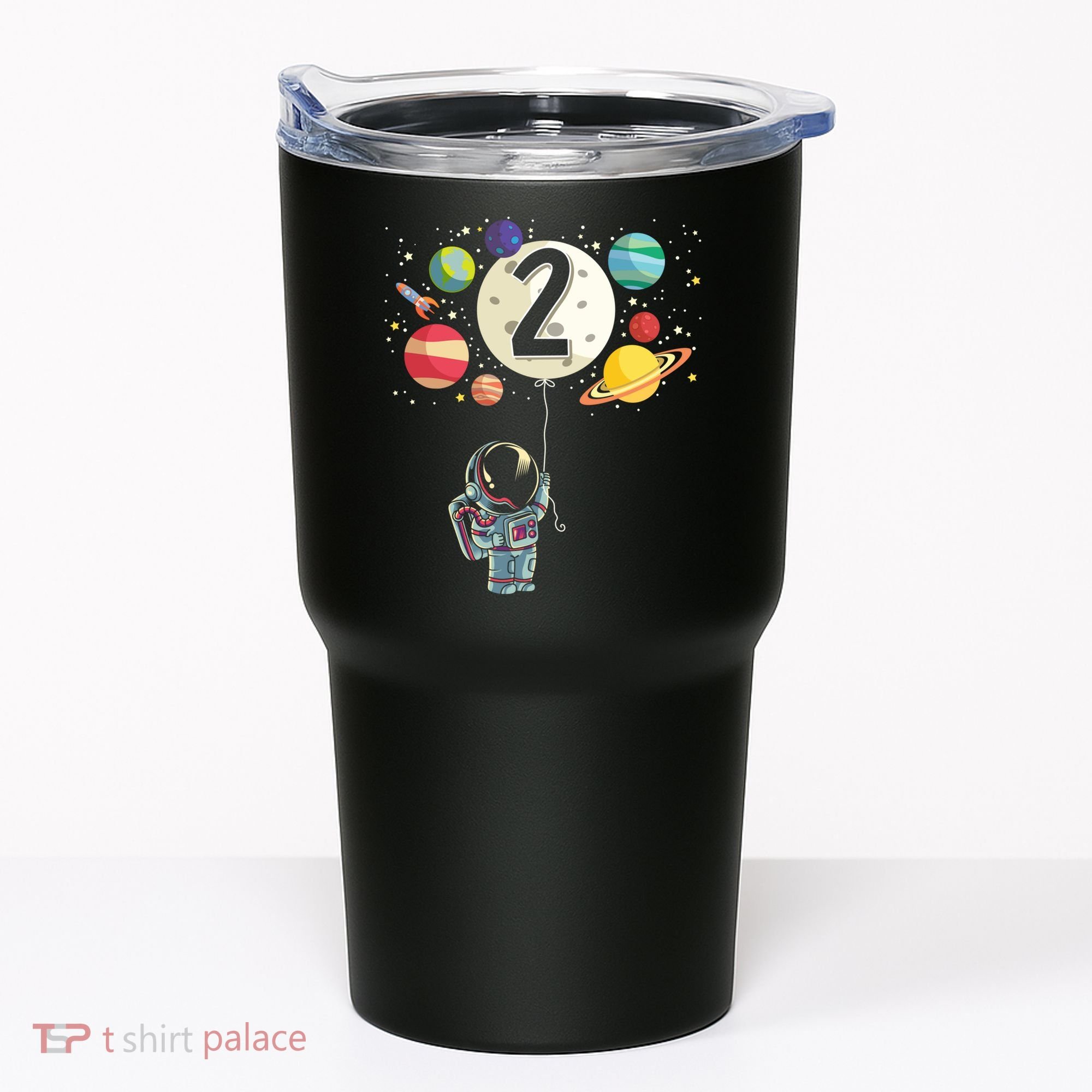 Funny 2 Years Old Birthday Boy Gift Astronaut 2nd Birthday Gift 1 Tumbler