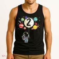 Funny 2 Years Old Birthday Boy Gift Astronaut 2nd Birthday Gift 1 Tank Top thumb 3