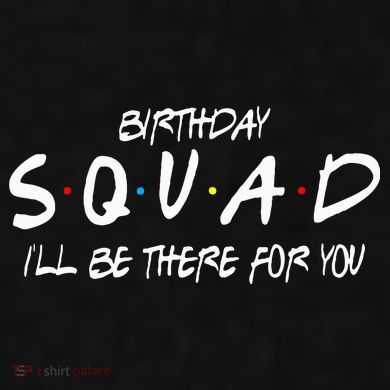 Friends 30th 40th 50th Birthday Squad Ladies PosiCharge Tri-Blend Wicking Tank