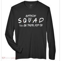Friends 30th 40th 50th Birthday Squad Zone Performance Long-Sleeve T-Shirt thumb 0