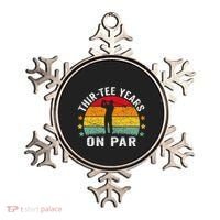 Funny 30th Birthday Golf Pun Retro Sunset 30 Year Old Golfer Ornament thumb 0