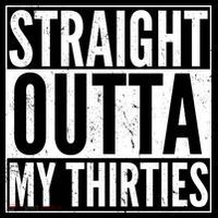 Funny 30th Birthday Straight Outta My Thirties Coffee Mug thumb 5