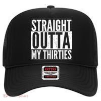 Funny 30th Birthday Straight Outta My Thirties Hat thumb 0