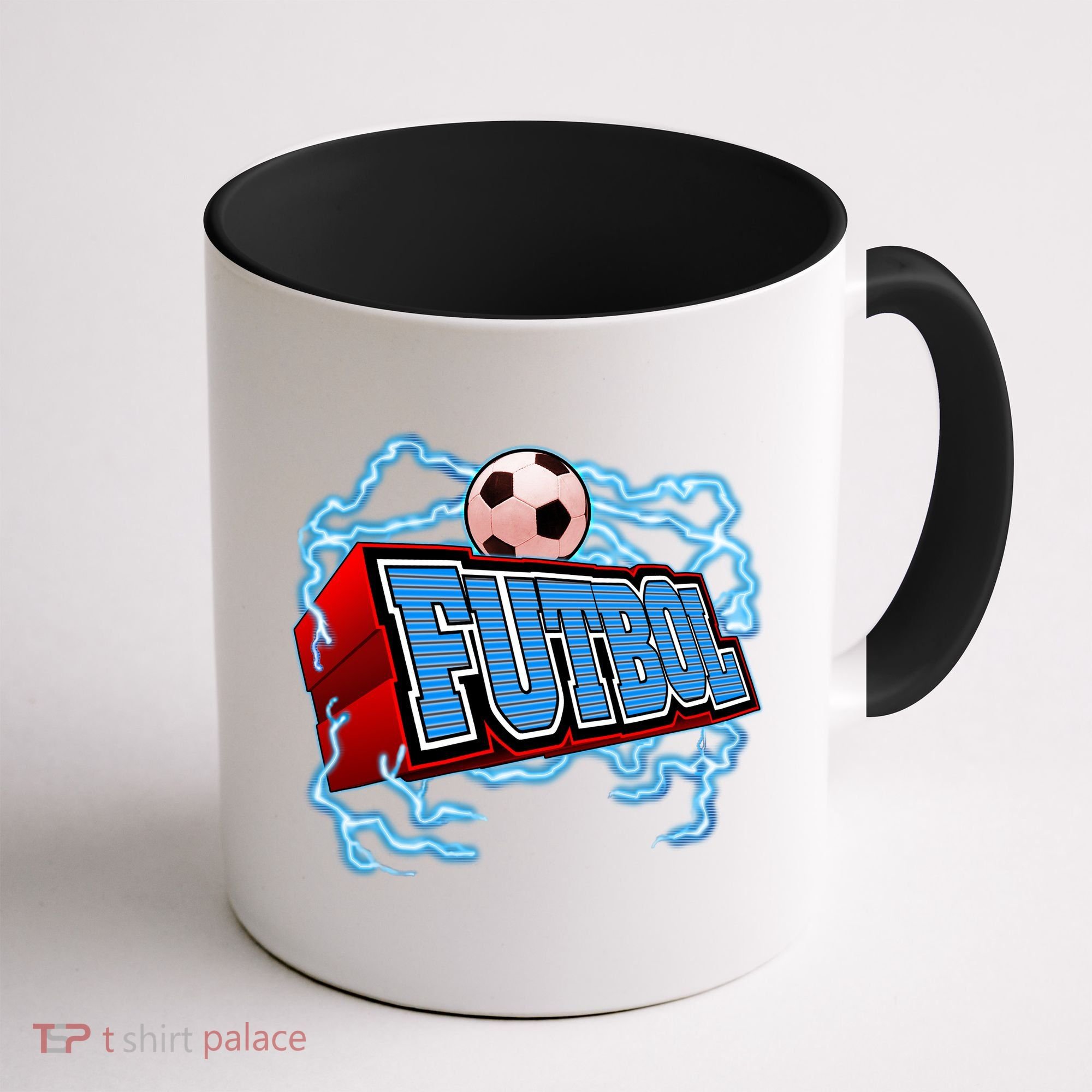 Futbol 3D Logo Coffee Mug
