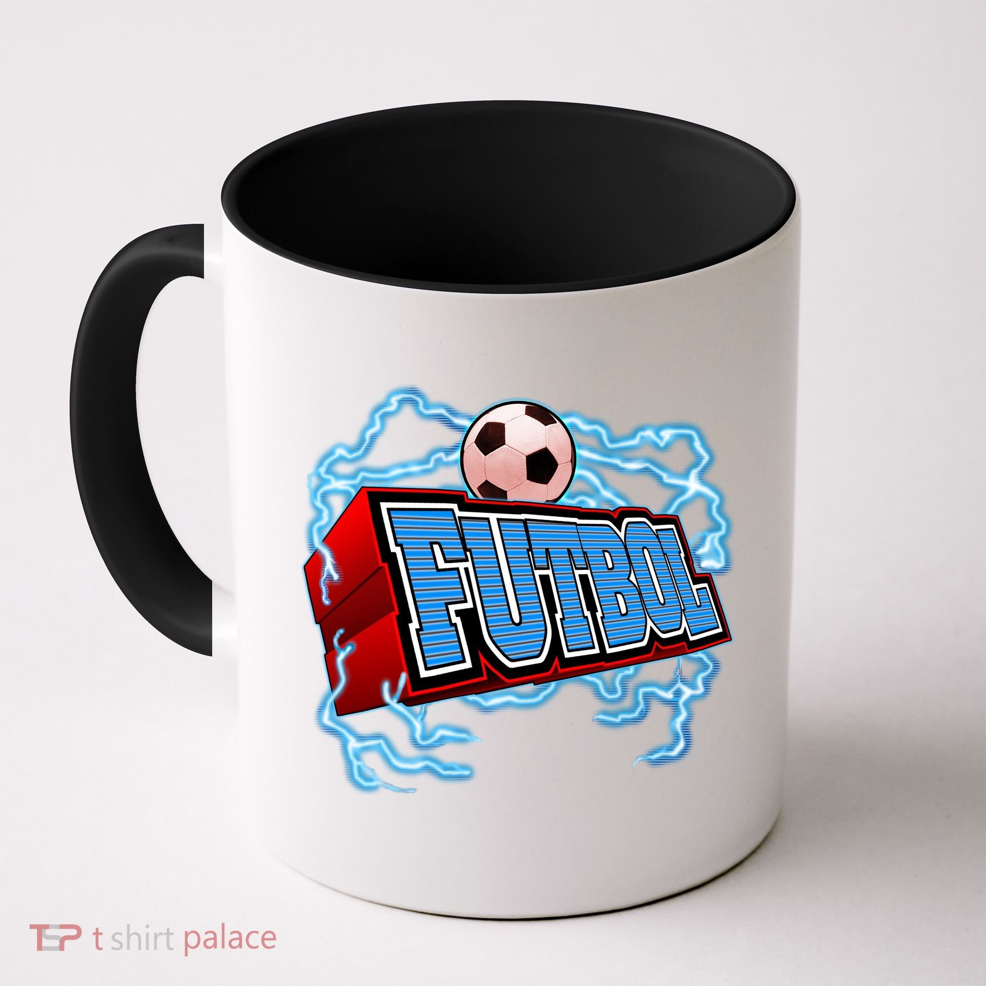 Futbol 3D Logo Coffee Mug