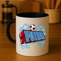 Futbol 3D Logo Coffee Mug thumb 4