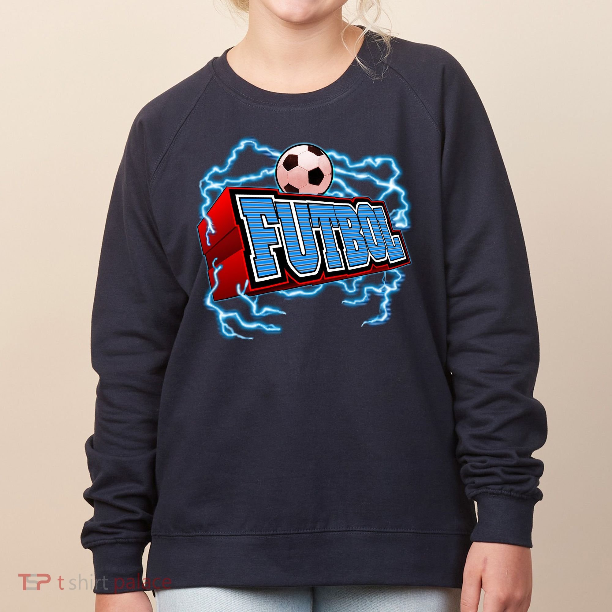 Futbol 3D Logo Women's Sweatshirt