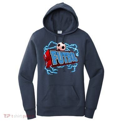 Futbol 3D Logo Women's Hoodie
