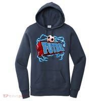 Futbol 3D Logo Women's Hoodie thumb 0