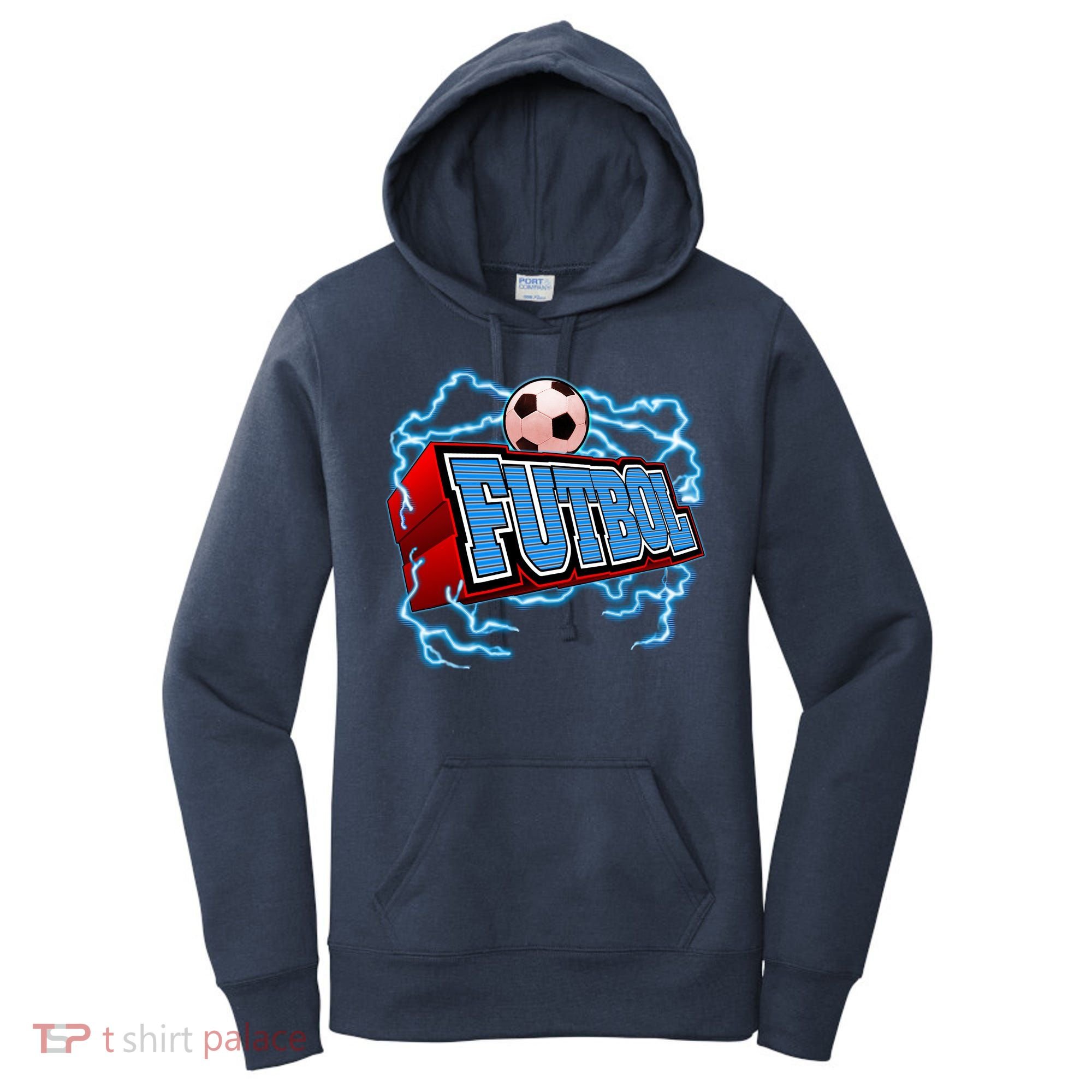 Futbol 3D Logo Women's Hoodie