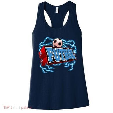 Futbol 3D Logo Women's Tank Top