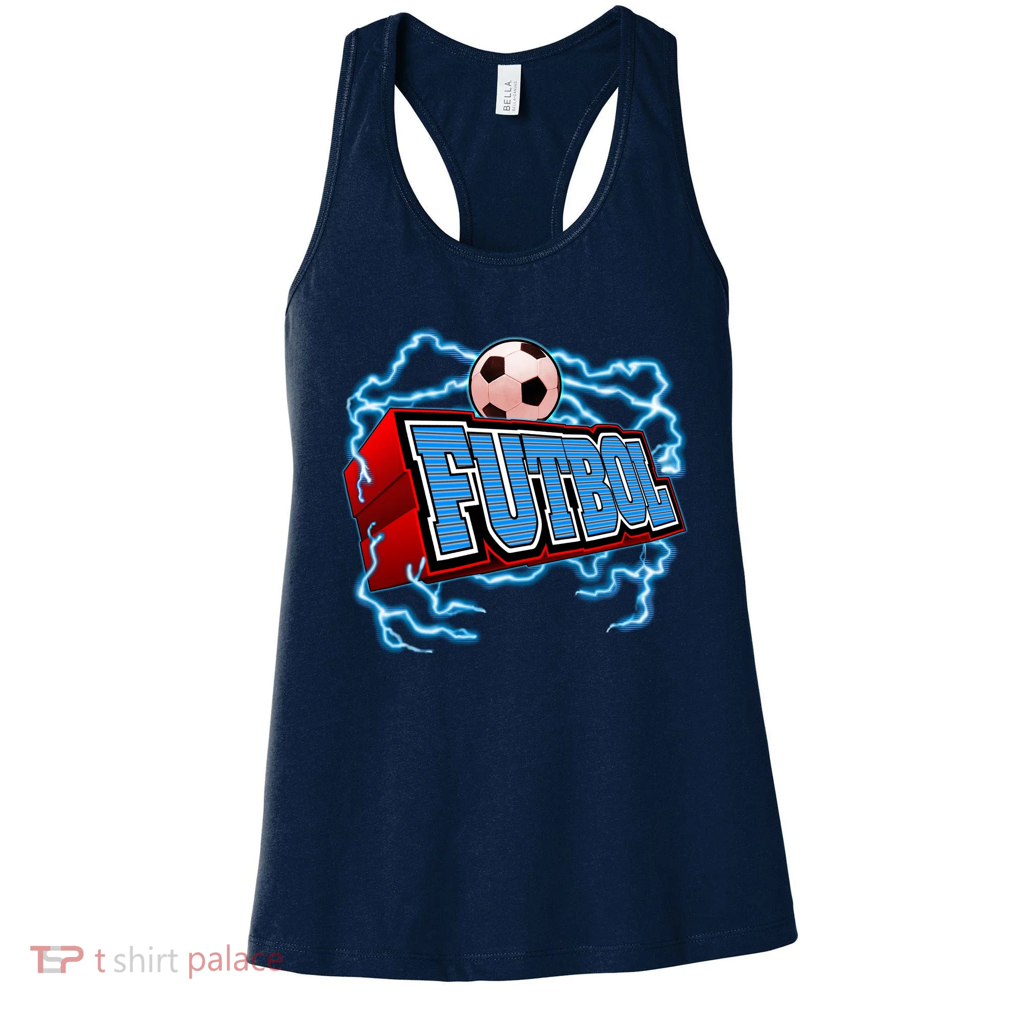 Futbol 3D Logo Women's Tank Top