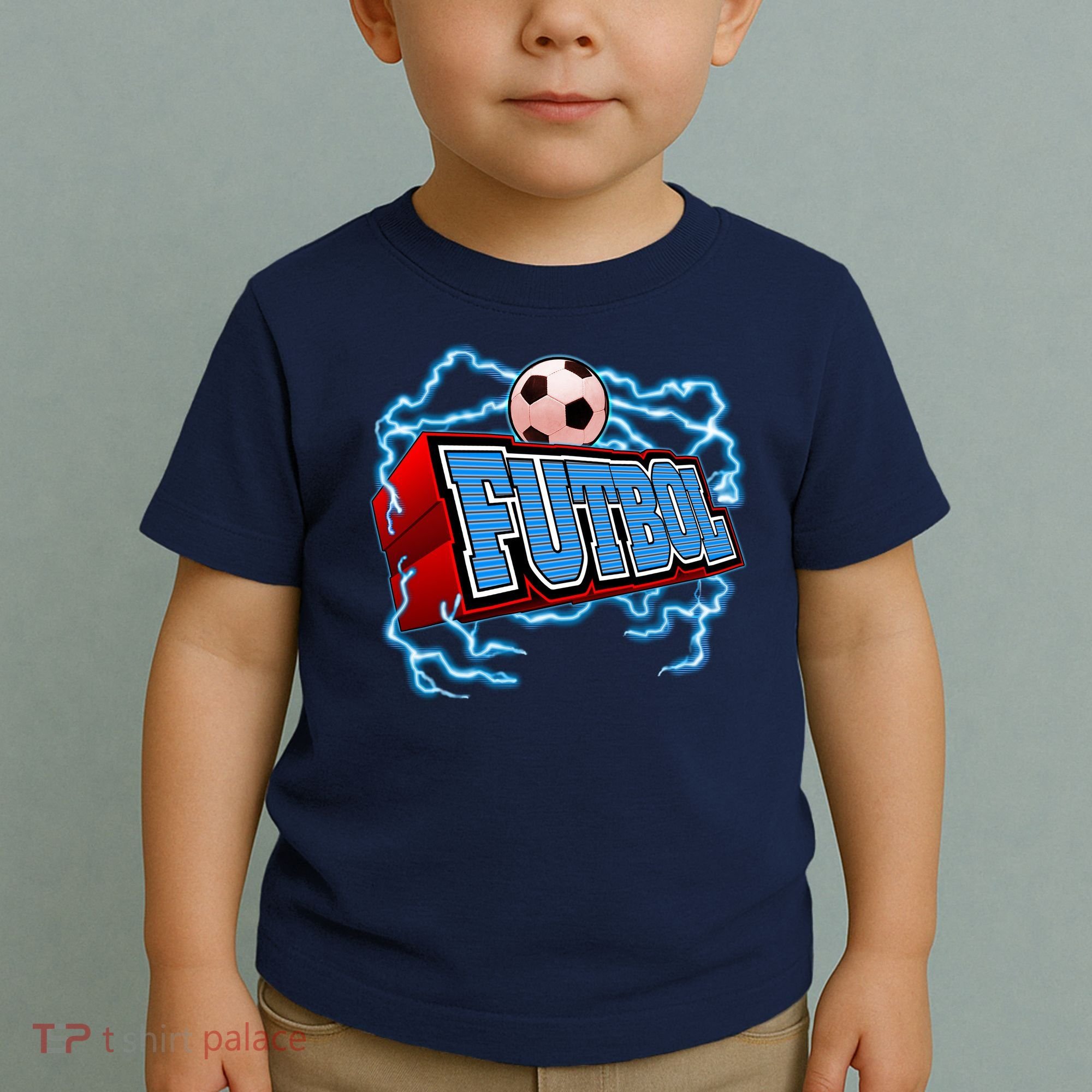 Futbol 3D Logo Toddler T-Shirt